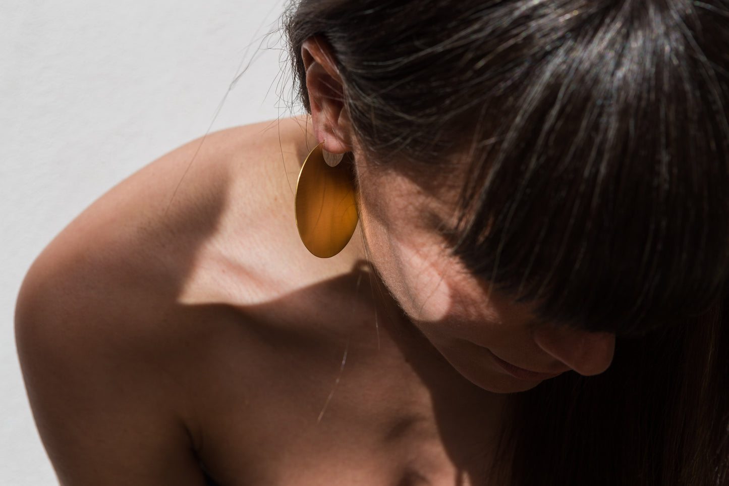 discus earrings